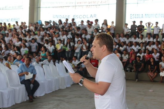 Secretaria de Saúde realizou abertura da I Gincana Intercolegial de Combate a Dengue