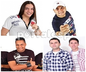 VEM AÍ, grandes shows em Esperantina