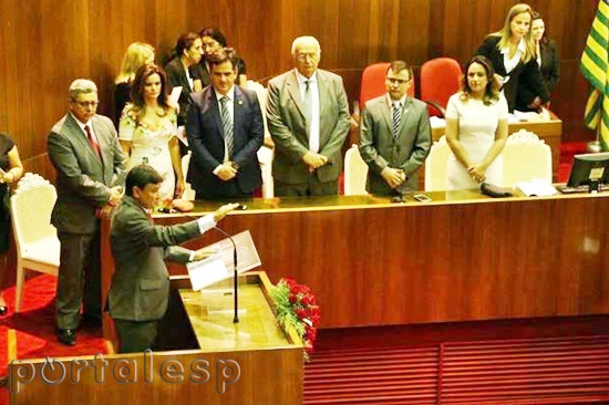 Wellington Dias toma posse pela terceira vez como governador