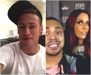 Neymar, Ivete Sangalo e mais famosos imitam ganso em novo clipe do Tirullipa