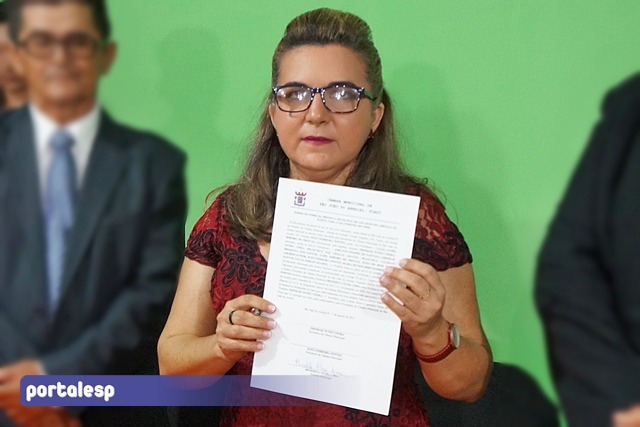 Posse da Prefeita eleita Vilma Lima de São João do Arraial