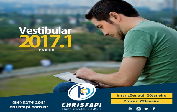 Vestibular 2017.1/2ª fase da Chrisfapi