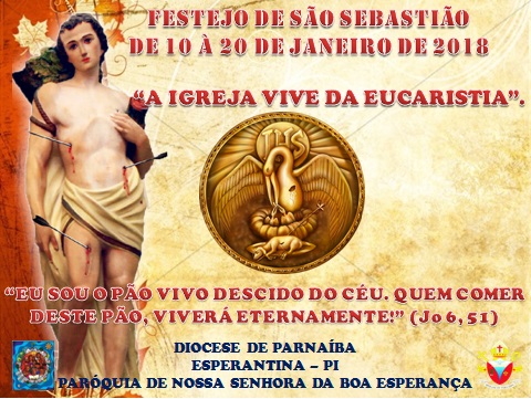Festejo de São Sebastião de Esperantina terá inicio nesta quarta-feira