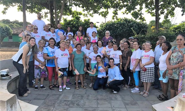 Alunos de Enfermagem da Chrisfapi em parceria com o CASI desenvolvem ações em Piripiri