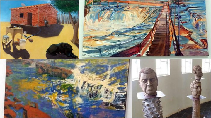 Italianos concluem intercâmbio com belíssima exposição em Esperantina e Teresina