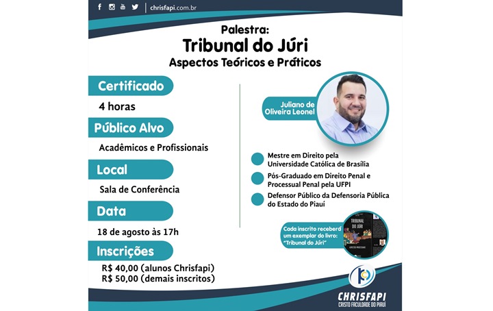 Faculdade Chrisfapi informa