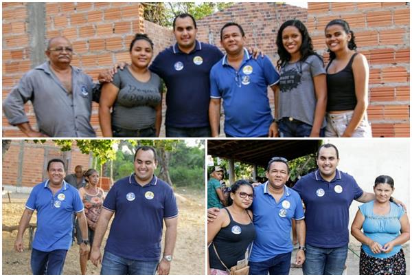 Deputado Georgiano Neto visitou comunidade rural em Esperantina