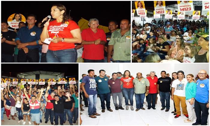 Janainna Marques realizou reunião de lançamento de sua campanha em Esperantina