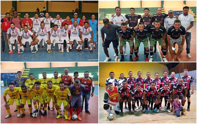 Resultados da abertura da Copa Norte de Futsal VETERANOS