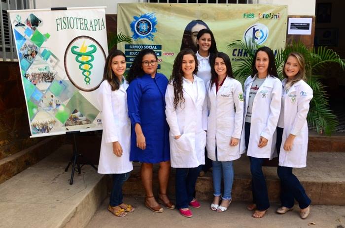 Alunos de Fisioterapia da Chrisfapi participam da Ação Comunitária CEJUSC – Piripiri