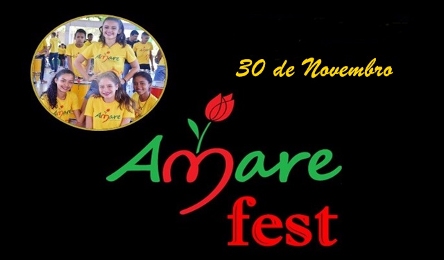 Amare Fest acontece no final do mês: A arte a serviço da transformação social