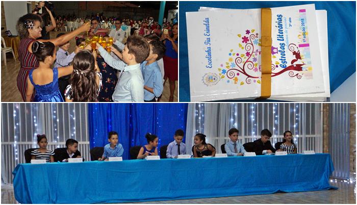 Alunos da Escolinha Tia Erinelda lançam livro de poesias