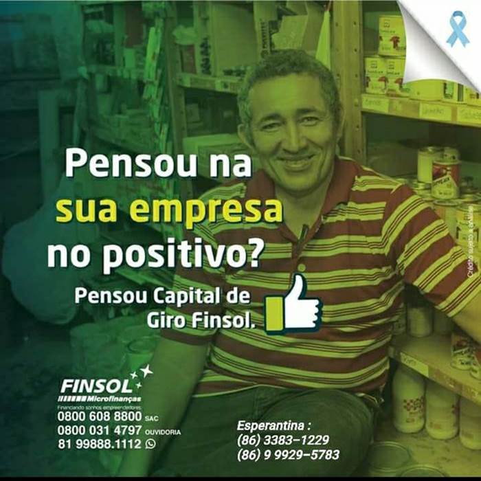 FINSOL: Aproveite para comprar suas mercadorias e aumentar suas vendas