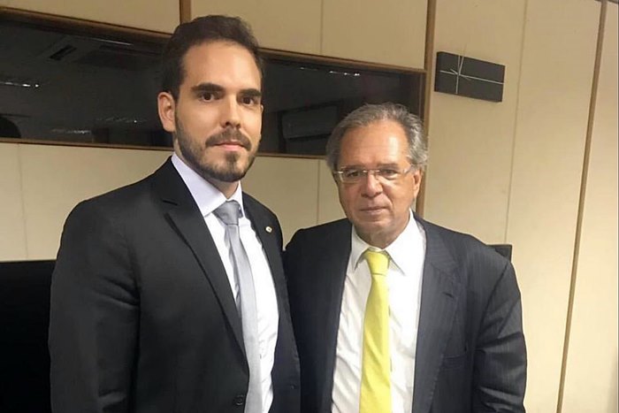 Marcos Aurelio e Paulo Guedes