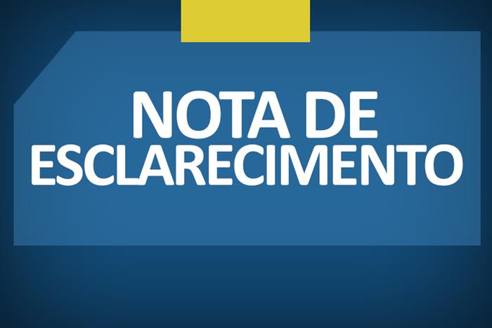 NOTA DE ESCLARECIMENTO do Partido dos Trabalhadores de Esperantina