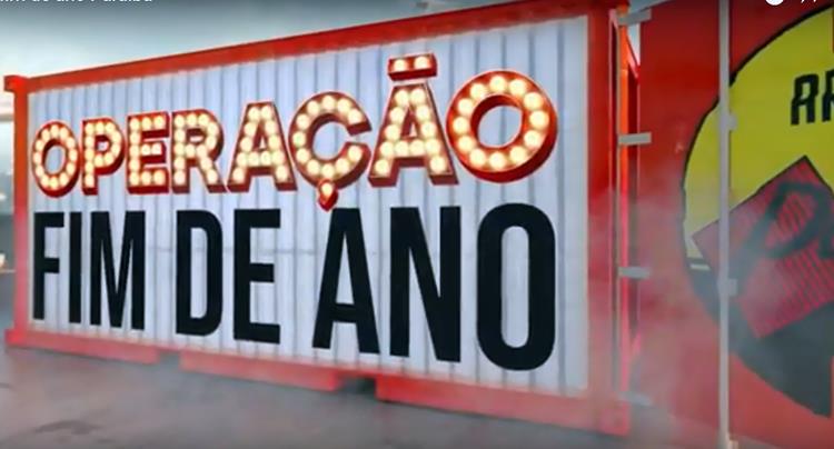 Operação fim de ano Armazém Paraíba