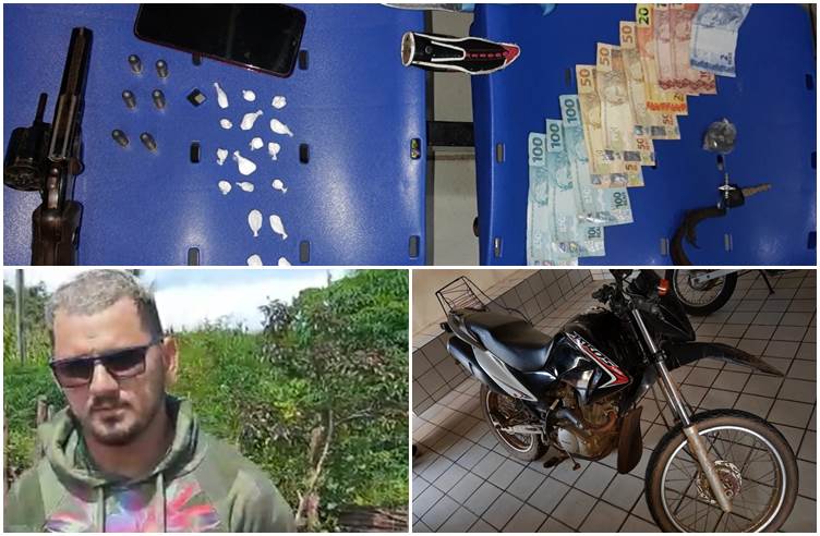 Polícia Militar faz apreensão de arma e recupera motos
