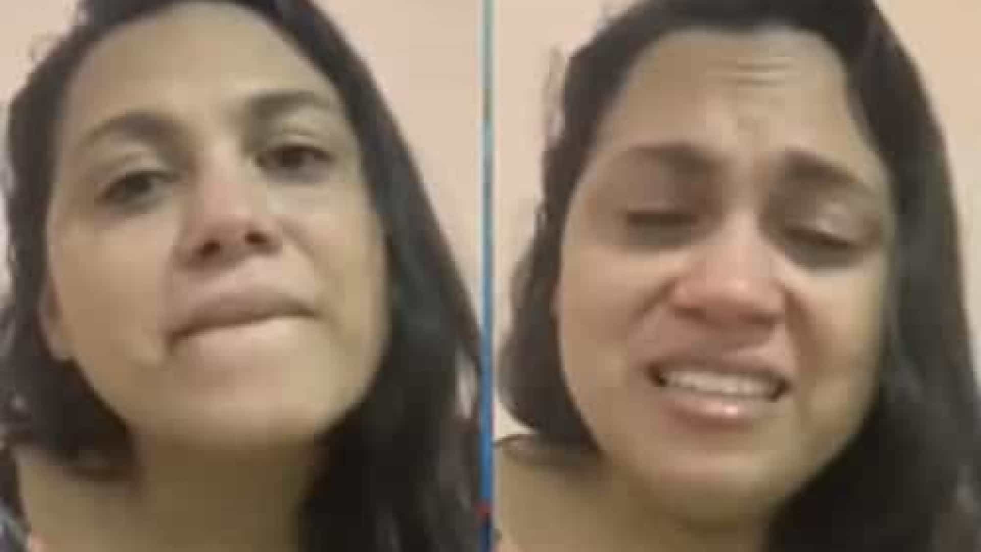 Mulher que zombou do isolamento grava vídeo após marido morrer de Covid