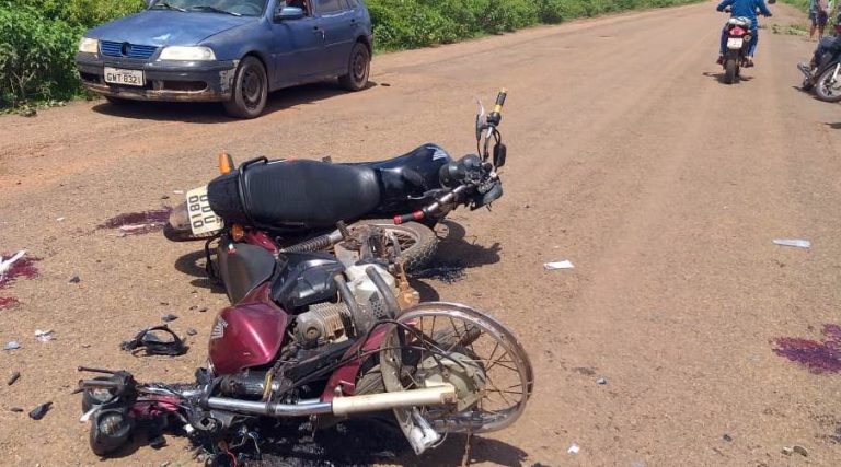 acidente de motocicleta