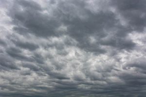 céu nublado