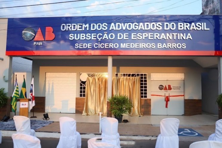 inauguração subseção oab esperantina