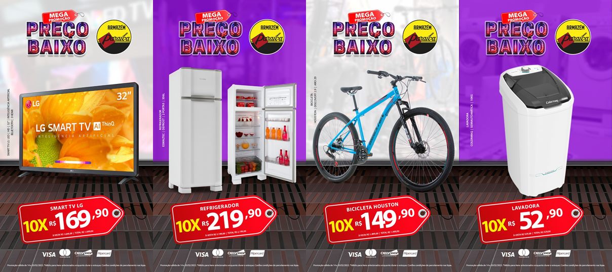 Mega promoção PREÇO BAIXO no Armazém Paraíba de Esperantina