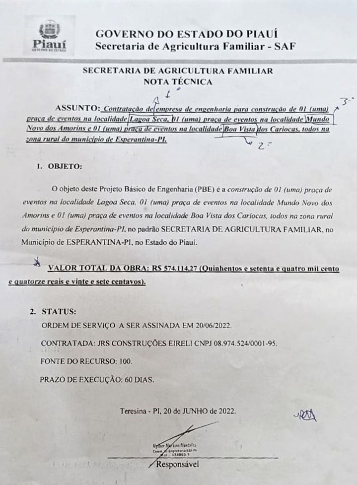 nota técnica