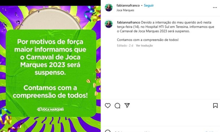 carnaval de joca marques