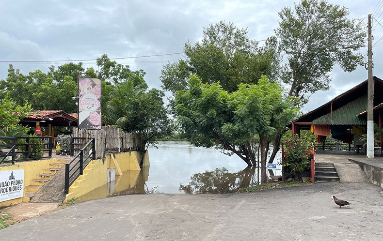 enchente rio longá