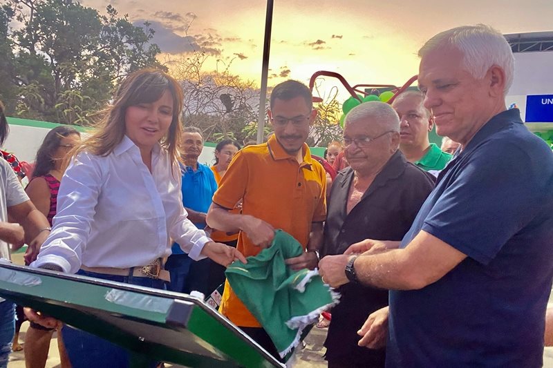 Prefeitura de Esperantina inaugura UBS Santa Luzia e academia pública no Canto da Palmeira