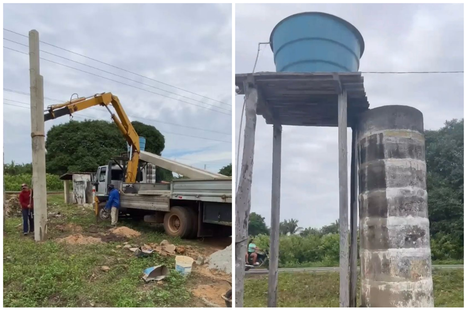 Prefeitura de Esperantina leva água potável e estrutura para comunidades rurais