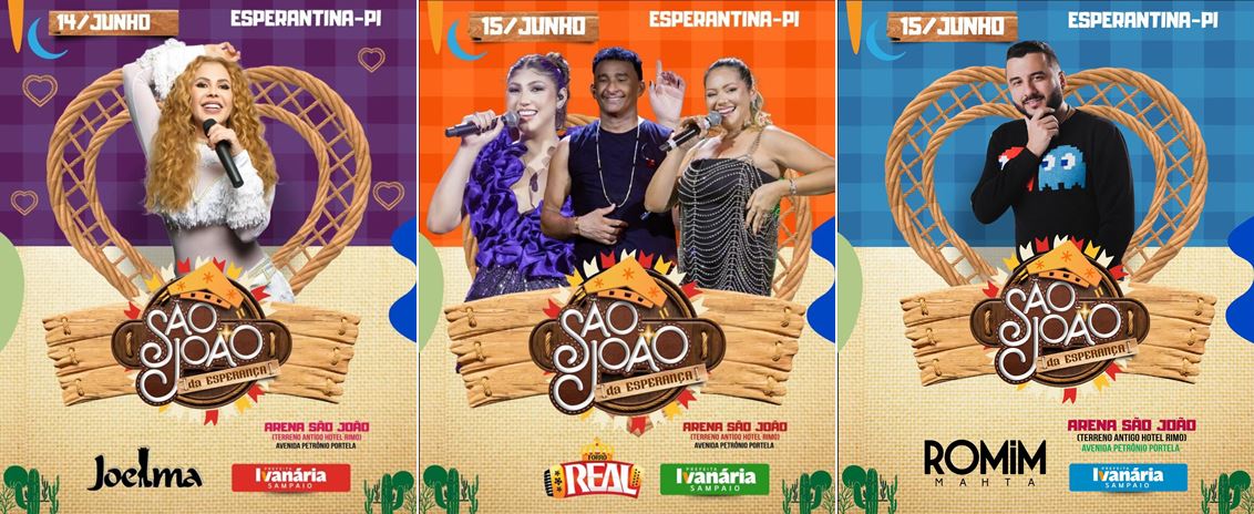 Prefeitura de Esperantina divulga a programação do São João da Esperança 2024