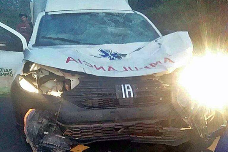 ambulancia acidentada