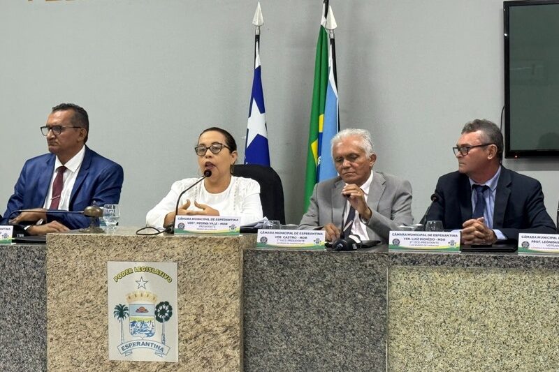 Câmara de Esperantina aprova indicativos para melhorias em infraestrutura esportiva e viária do município