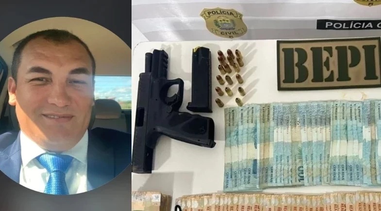 Ex-vereador de Madeiro é solto após ser preso com arma, munições e dinheiro