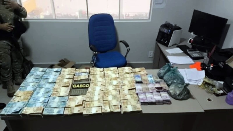 Gaeco apreende R$ 900 mil em Batalha durante operação contra corrupção