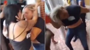 mãe agredida