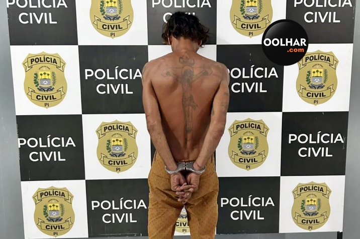 Policia civil de Esperantina prende homem por violência domestica e familiar