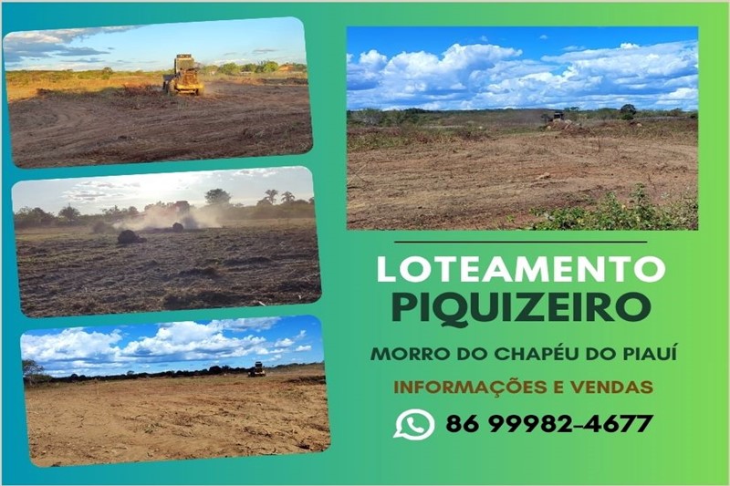 Chegou o tão esperado Loteamento Piquizeiro
