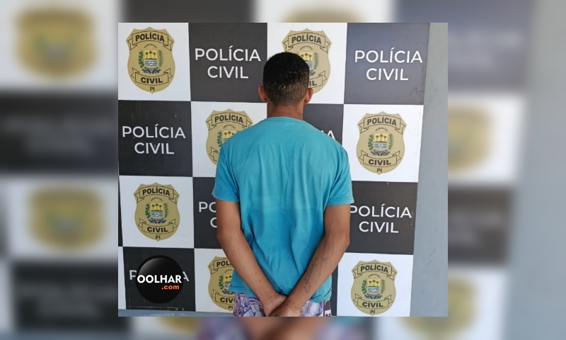 Policia Civil de Esperantina prende homem por perseguição a ex-namorada