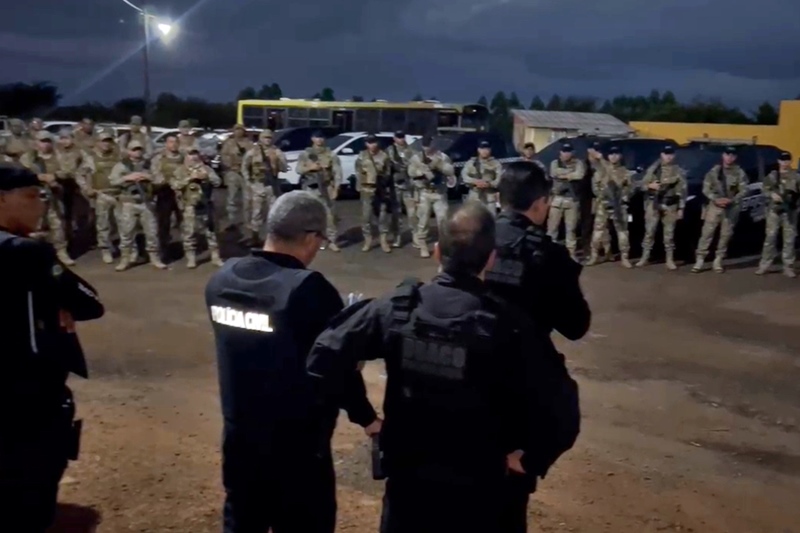 Operação contra membros de organização criminosa em Cocal da Estação