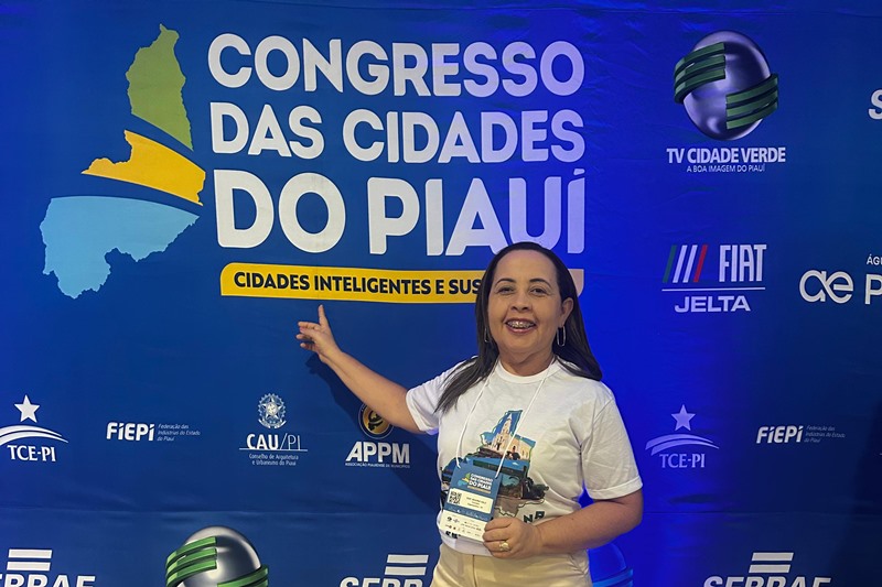 Regina Vale participou da abertura do Congresso das Cidades