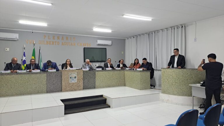 Últimas sessões ordinárias da Câmara municipal de Esperantina