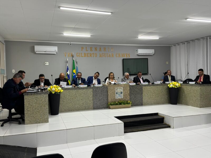 Sessões ordinárias 33ª e 34ª da Câmara Municipal de Esperantina