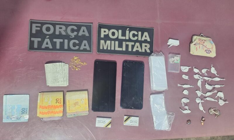 PM apreende adolescentes após disparos em residência em São João do Arraial