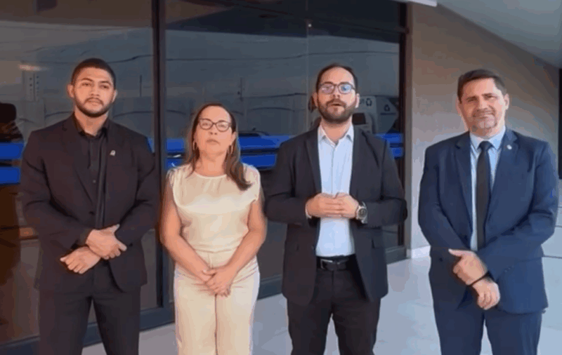 Câmara de Esperantina participa de reunião sobre residencial Alecrim com Caixa e Águas do Piauí