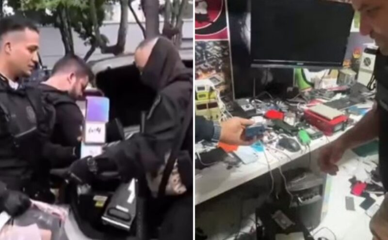 Suspeito em esquema nacional de desbloqueio de celulares roubados é preso em Esperantina