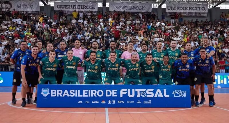 Atlético-PI vence fora de casa e conquista título inédito do Brasileiro de Futsal 2025