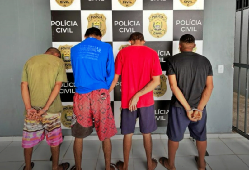 Presos suspeitos de roubo, estupro e tentativa de homicídio em Esperantina
