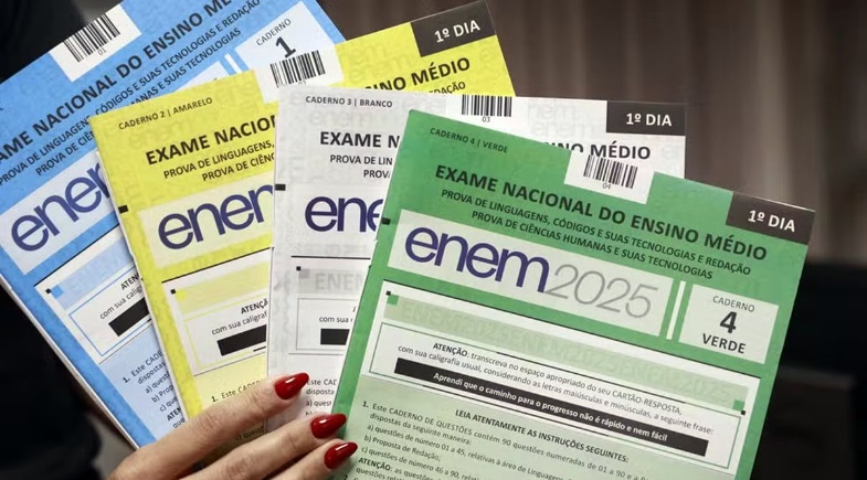 Enem 2025: notas da prova já estão disponíveis; acesse